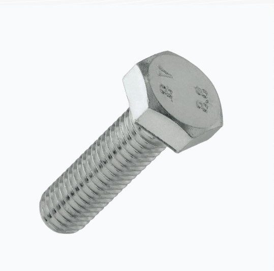 Hatlapfejű csavarok DIN 933 A2 M10x25 – 100 darab