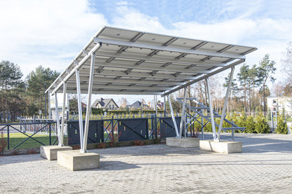 Carport din Aluminiu pentru 2 Mașini