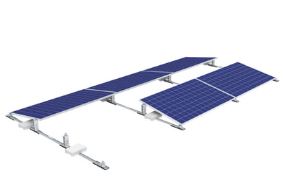 Sistem de Balast din Aluminiu Reglabil 5-10 ° pentru Acoperiș Plat Tip 5 - Sistem de Montaj PV