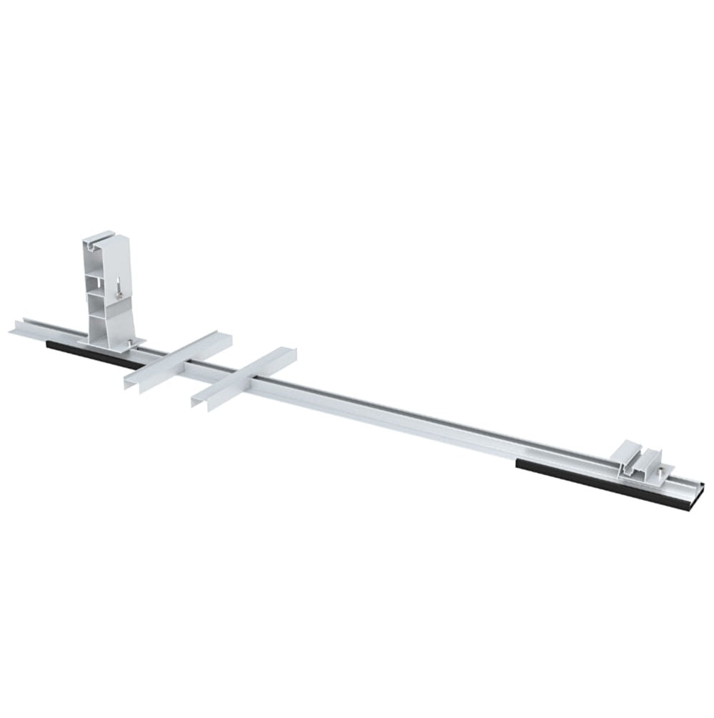 Sistem de Balast din Aluminiu Reglabil 5-10 ° pentru Acoperiș Plat Tip 5 - Sistem de Montaj PV