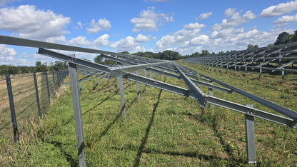 Sistem de montaj fotovoltaic la sol pentru 200 Panouri 35/euro/panou