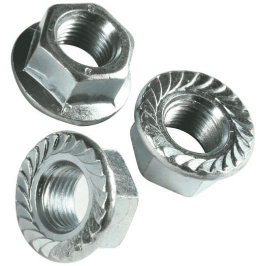 Piuliță autoblocantă hexagonală cu flansă DIN6923- 100 buc