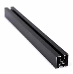 1000m profil de montaj anodizat negru, 23lei/m.